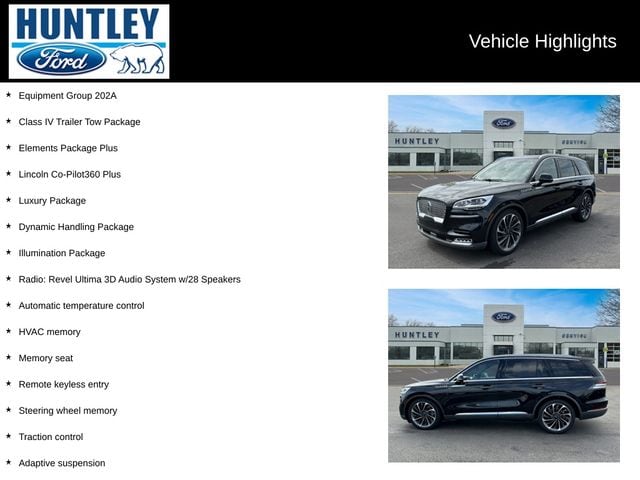 Used 2020 Lincoln Aviator Reserve with VIN 5LM5J7XCXLGL20443 for sale in Huntley, IL