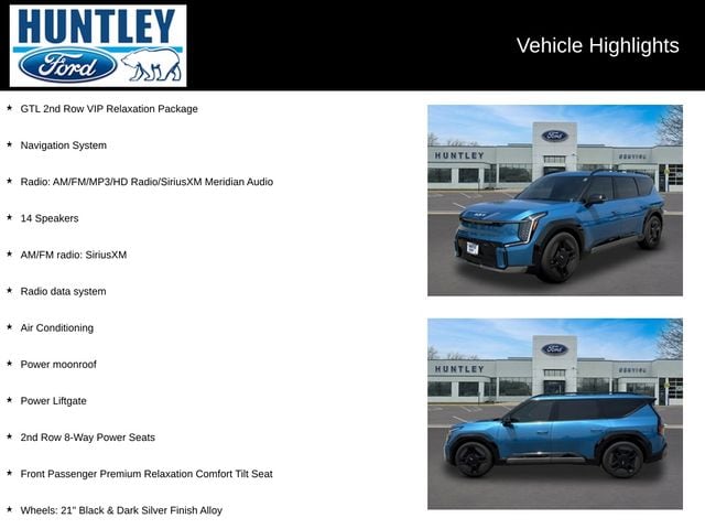 Used 2024 Kia EV9 GT-Line with VIN KNDAEFS55R6039260 for sale in Huntley, IL