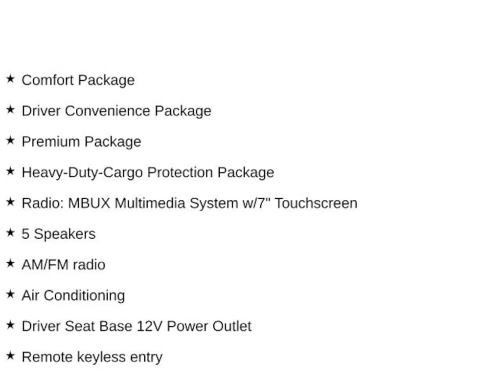 Used 2024 Mercedes-Benz Sprinter 2500 Cargo 170 WB Cargo Van