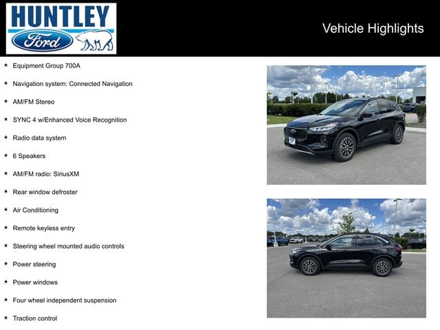 Used 2023 Ford Escape PHEV with VIN 1FMCU0E17PUA93438 for sale in Huntley, IL