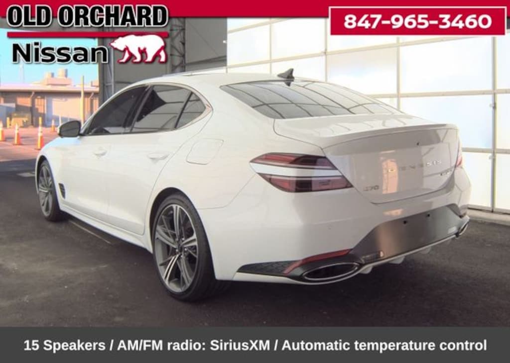 Used 2025 Genesis G70 3.3T Sport Advanced Sedan