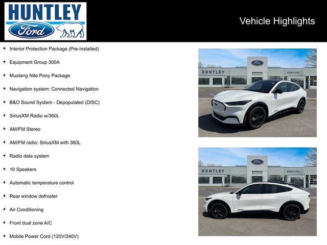 Used 2023 Ford Mustang Mach-E Premium AWD with VIN 3FMTK3SU1PMA63782 for sale in Huntley, IL