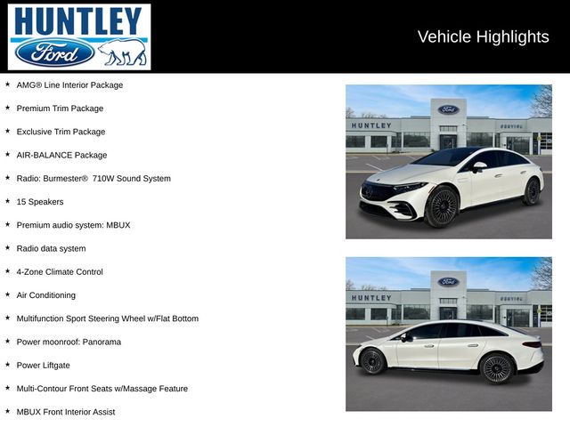 Used 2023 Mercedes-Benz EQS Base with VIN W1KCG4EB2PA029519 for sale in Huntley, IL