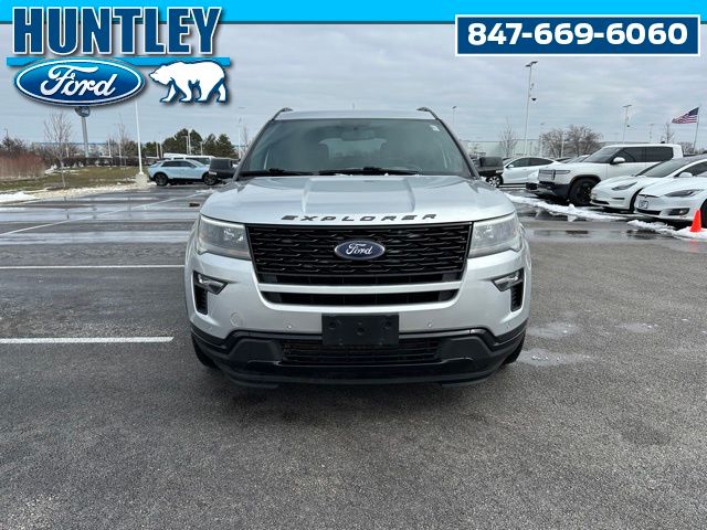 Used 2018 Ford Explorer Sport with VIN 1FM5K8GT9JGA85522 for sale in Huntley, IL