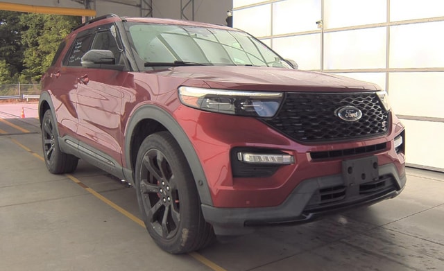Used 2020 Ford Explorer ST with VIN 1FM5K8GCXLGA15174 for sale in Huntley, IL