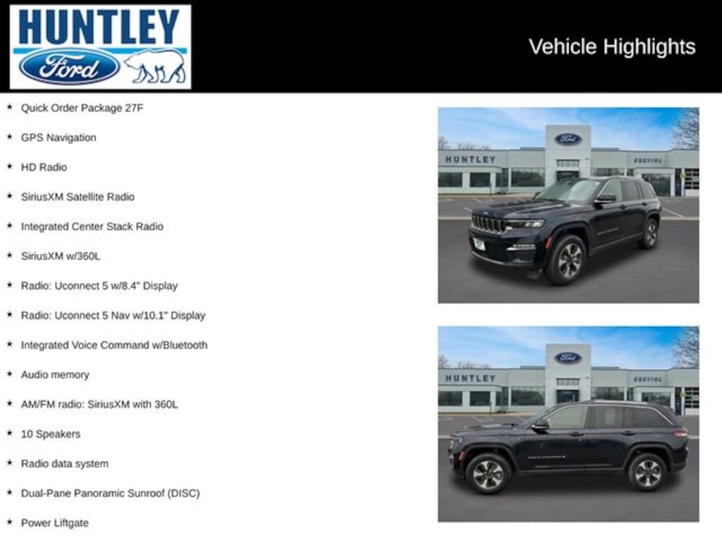Used 2022 Jeep Grand Cherokee 4xe SUV