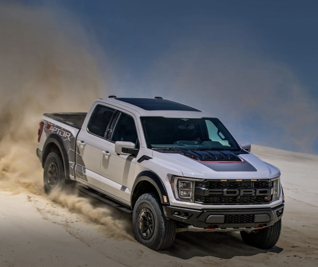 2023 Ford F-150 running on sand