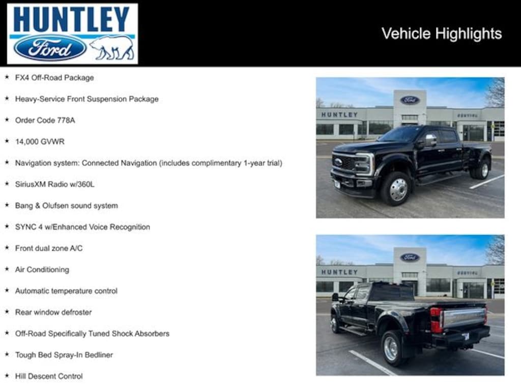 Used 2024 Ford F-450SD Limited Truck