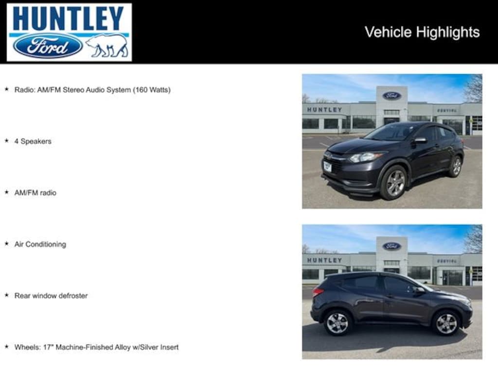 Used 2018 Honda HR-V LX SUV