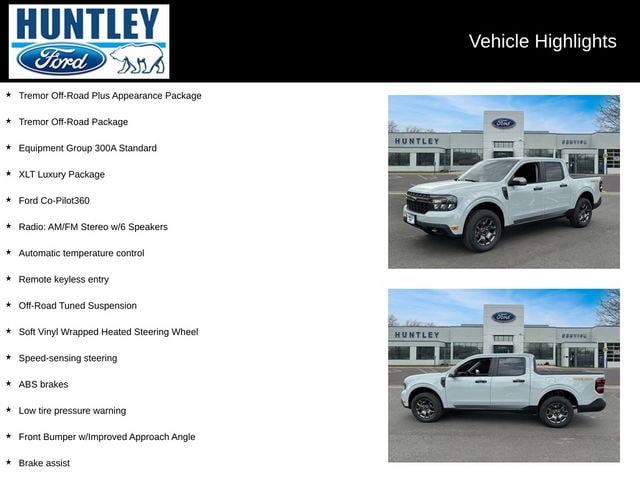 Used 2023 Ford Maverick XLT with VIN 3FTTW8G97PRA51679 for sale in Huntley, IL