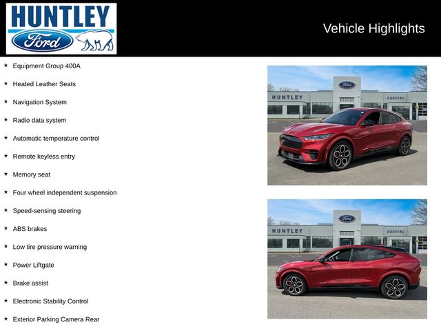 Certified 2021 Ford Mustang Mach-E GT AWD with VIN 3FMTK4SE6MMD99762 for sale in Huntley, IL