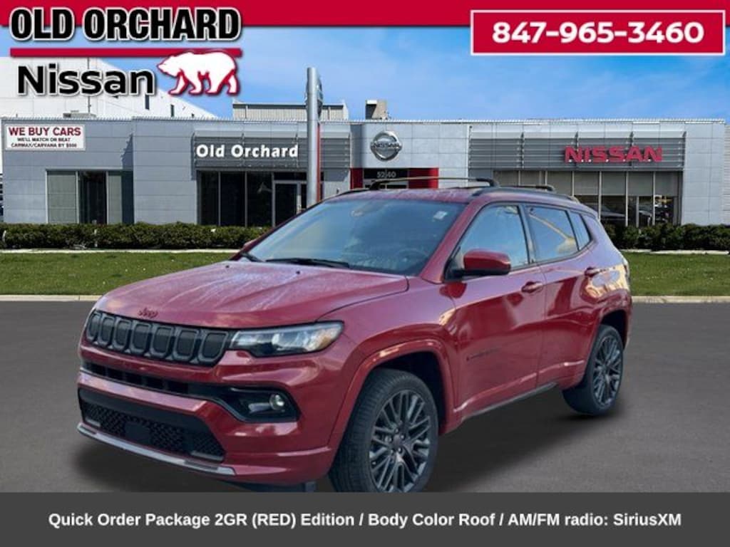 Used 2022 Jeep Compass (RED) Edition 4X4 SUV
