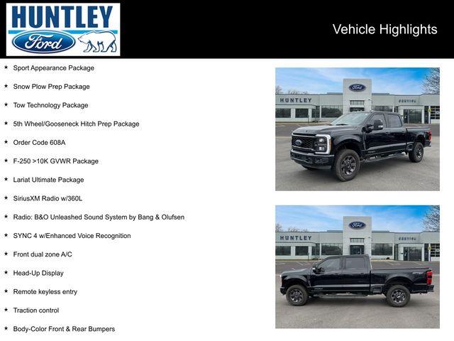 Certified 2023 Ford F-250 Super Duty Lariat with VIN 1FT7W2BT5PED52553 for sale in Huntley, IL