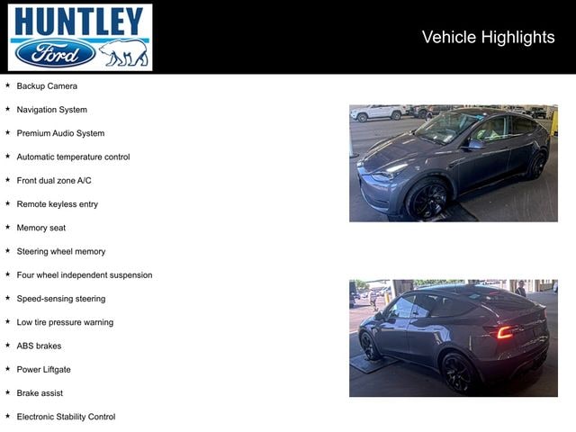 Used 2023 Tesla Model Y Long Range with VIN 7SAYGDEE3PF765258 for sale in Huntley, IL