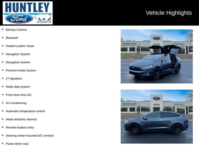 Used 2020 Tesla Model X Long Range Plus with VIN 5YJXCDE23LF300290 for sale in Huntley, IL
