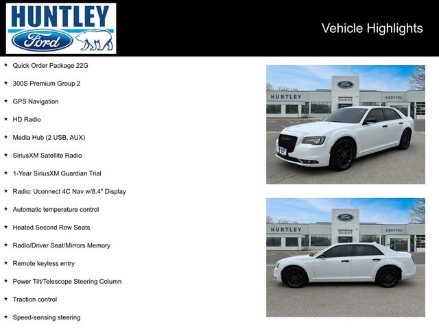 Used 2019 Chrysler 300 S with VIN 2C3CCAGG4KH505667 for sale in Huntley, IL