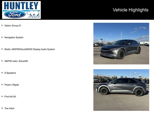 Used 2023 Hyundai IONIQ 5 Limited with VIN KM8KRDAF8PU182182 for sale in Huntley, IL