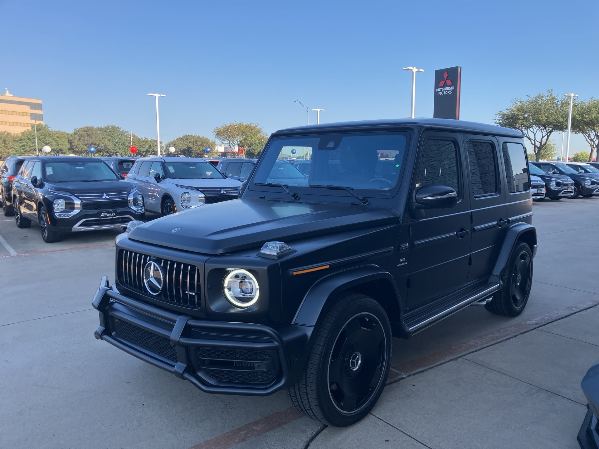 Used 2024 Mercedes-Benz G-Class AMG G63 with VIN W1NYC7HJ8RX501425 for sale in Hurst, TX