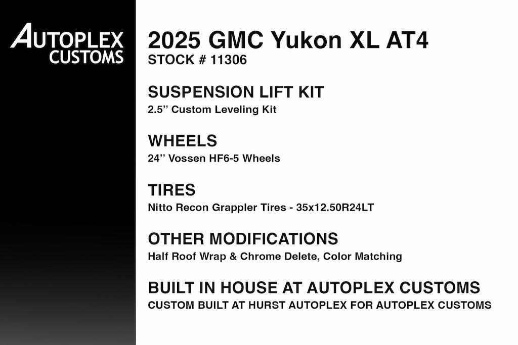 Used 2025 GMC Yukon XL AT4 Ultimate SUV