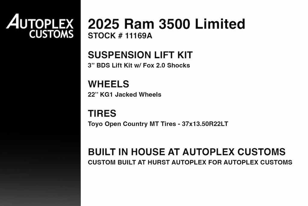 Used 2025 Ram 3500 Limited Truck Crew Cab