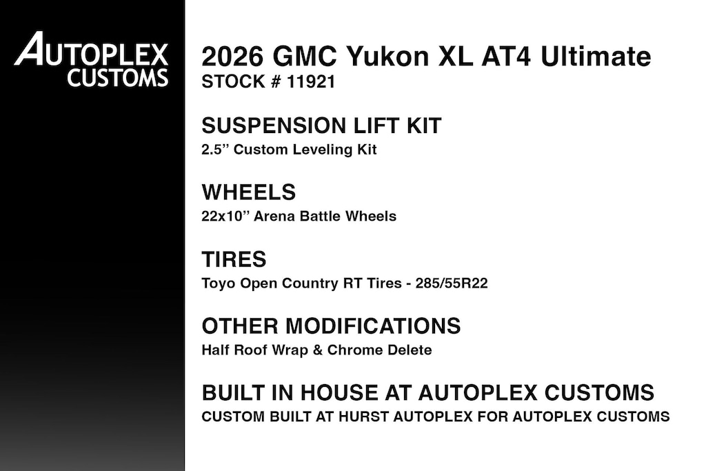 Used 2026 GMC Yukon XL AT4 Ultimate SUV