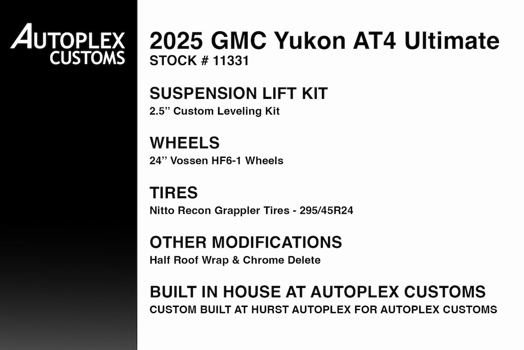 Used 2025 GMC Yukon AT4 Ultimate SUV