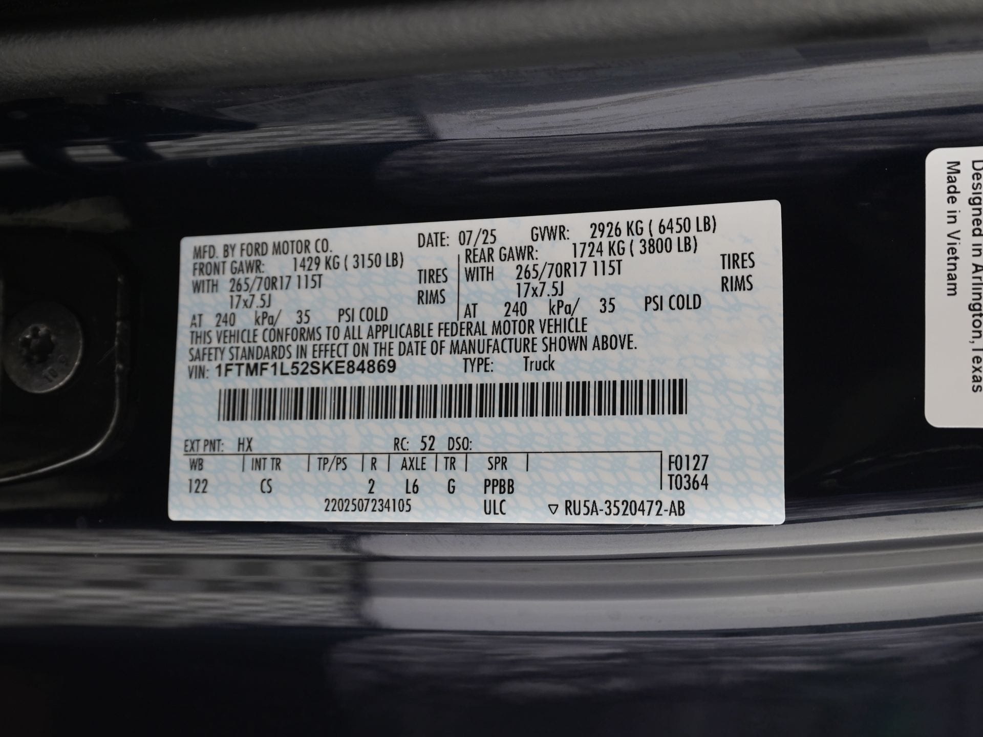 Used 2025 Ford F-150 For Sale at Hurst Autoplex Mitsubishi | VIN