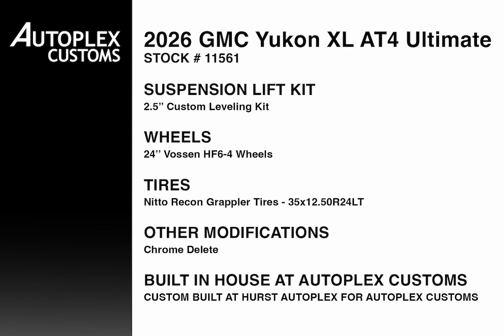 Used 2026 GMC Yukon XL AT4 Ultimate SUV