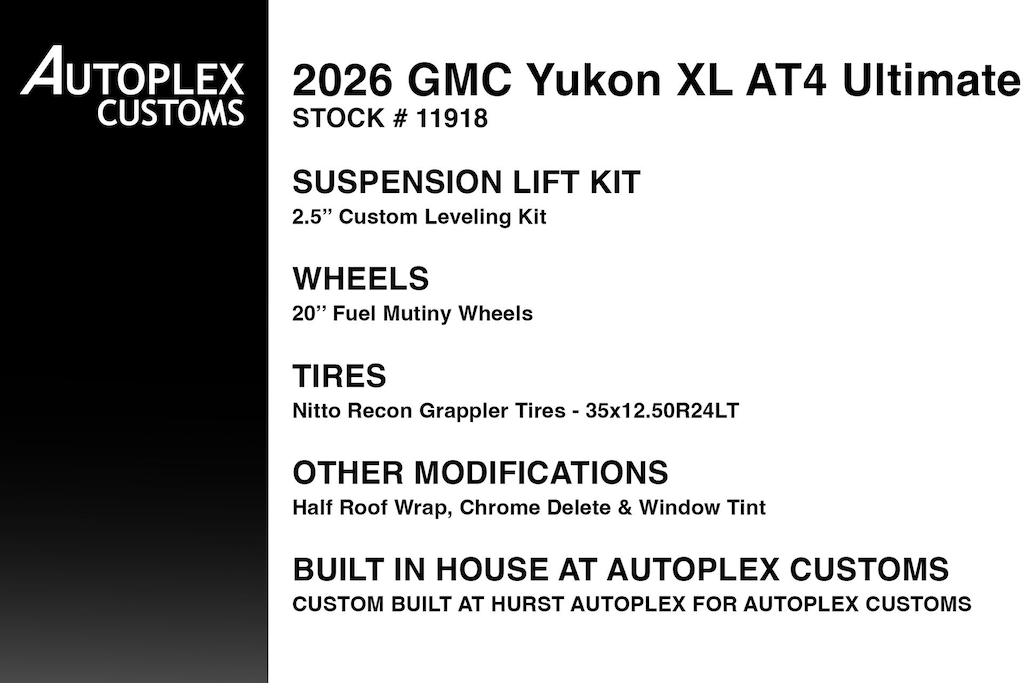 Used 2026 GMC Yukon XL AT4 Ultimate SUV