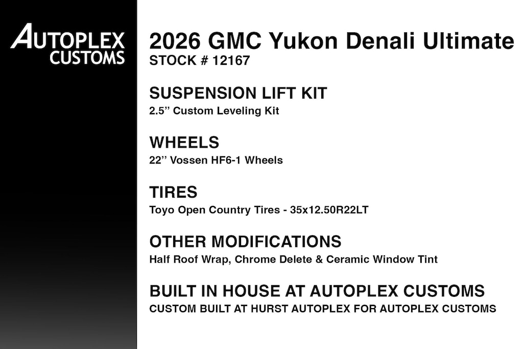 Used 2026 GMC Yukon Denali Ultimate SUV