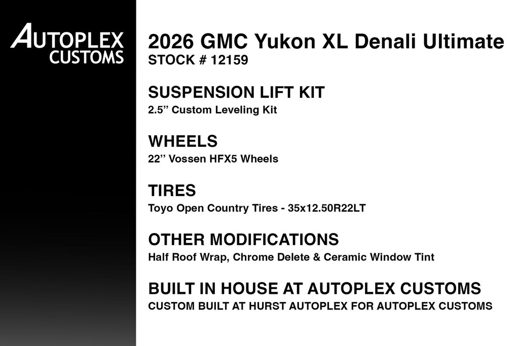 Used 2026 GMC Yukon XL Denali Ultimate SUV