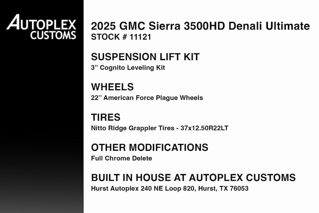 Used 2025 GMC Sierra 3500 HD Denali Ultimate Truck