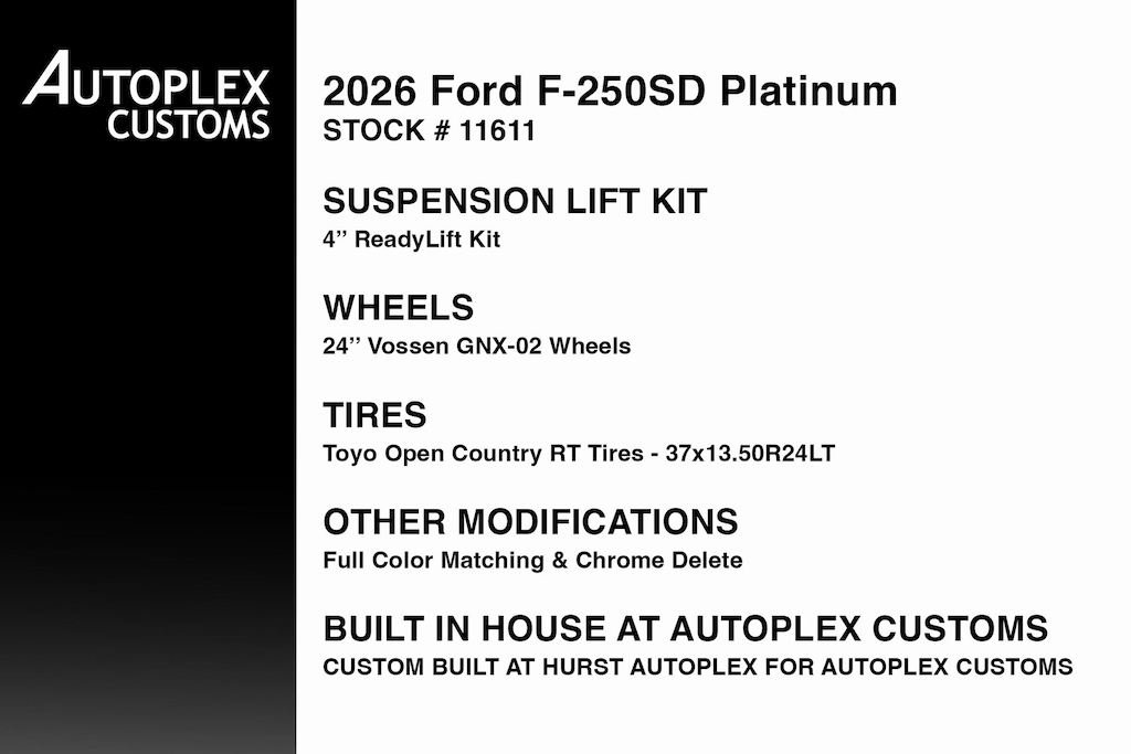 Used 2026 Ford F-250 Platinum Truck