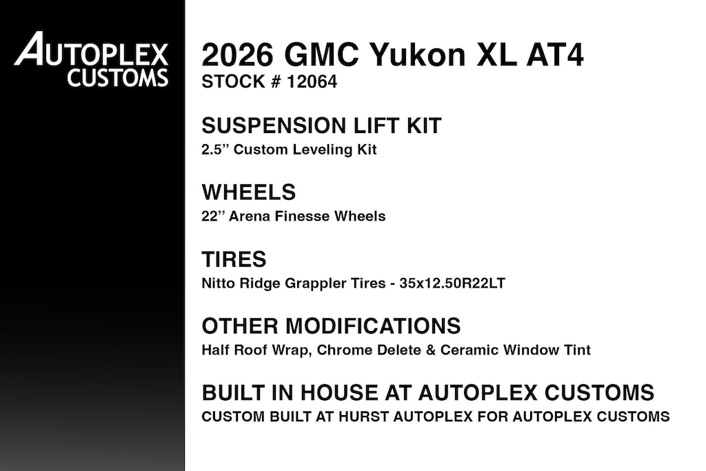 Used 2026 GMC Yukon XL AT4 SUV