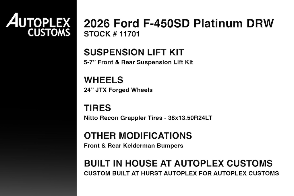 Used 2026 Ford F-450 Platinum Truck