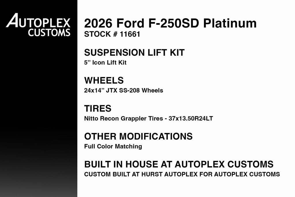 Used 2026 Ford F-250 Platinum Truck