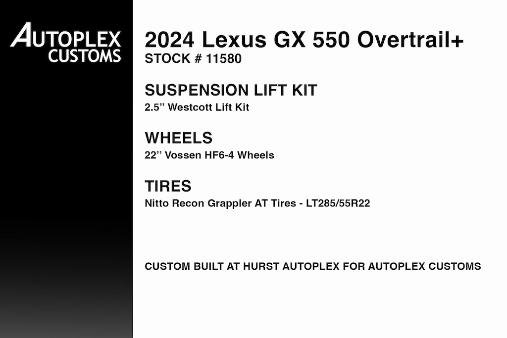 Used 2024 Lexus GX 550 550 Overtrail+ SUV