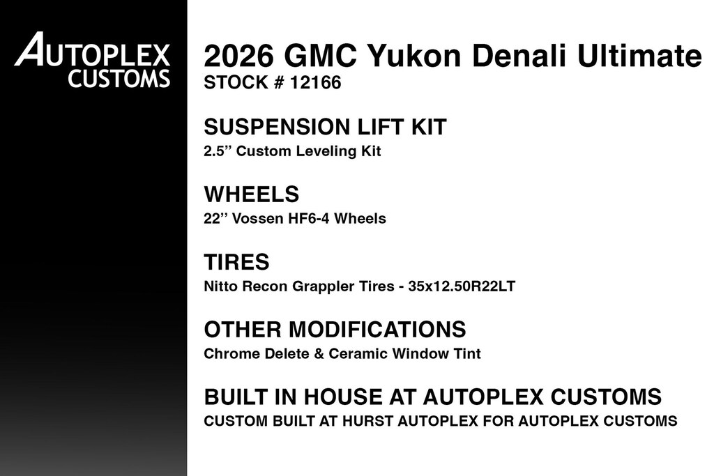 Used 2026 GMC Yukon Denali Ultimate SUV