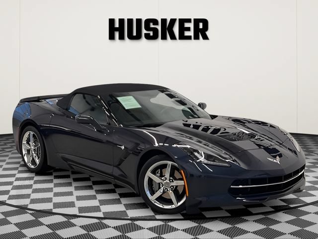 Night Race Blue Metallic 2015 Chevrolet Corvette Convertible Rear-Wheel Drive Automatic