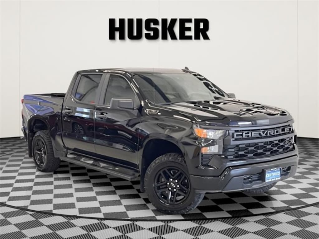 Certified 2022 Chevrolet Silverado 1500 Custom Trail Boss Truck