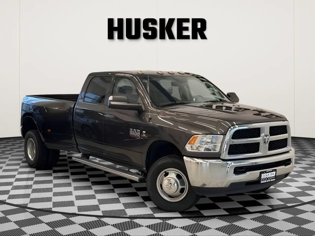 Gray 2016 RAM 3500 Pickup Truck Four-Wheel Drive Automatic