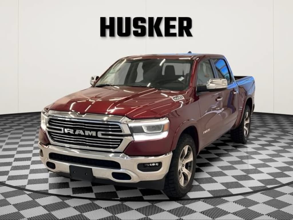 Used 2019 Ram 1500 Laramie Crew Cab 4x4 57 Box Truck