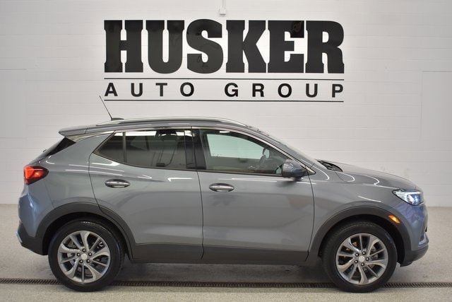 Used 2021 Buick Encore GX Essence with VIN KL4MMGSL9MB146293 for sale in Lincoln, NE