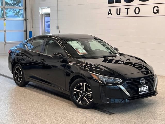 Black 2025 Nissan Sentra Sedan Front-Wheel Drive Automatic