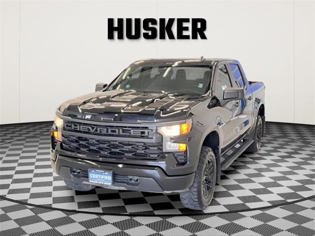 Certified 2022 Chevrolet Silverado 1500 Custom Trail Boss Truck