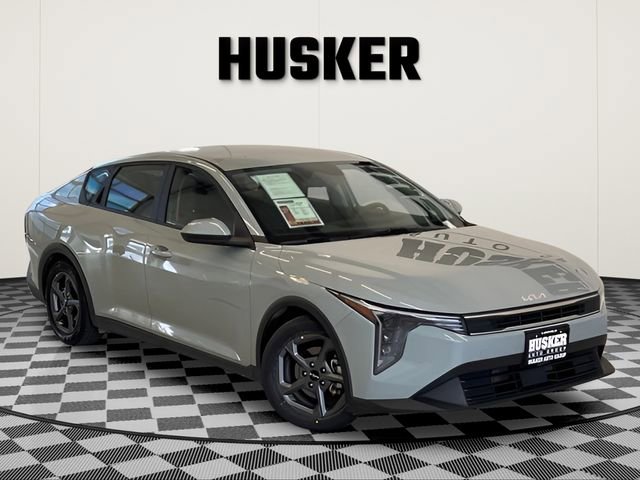 Blue 2025 Kia K4 LXS FWD Sedan Front-Wheel Drive Automatic