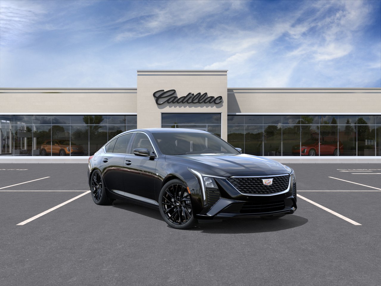 Black Raven 2026 Cadillac CT5 Sedan Rear-Wheel Drive Automatic