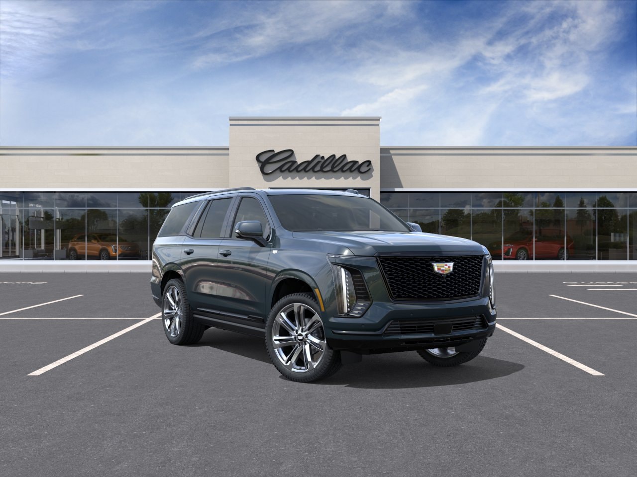 Aegean Stone 2026 Cadillac Escalade SUV / Crossover Four-Wheel Drive Automatic