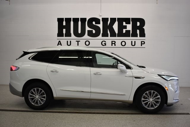 Used 2022 Buick Enclave Premium with VIN 5GAEVBKW1NJ157110 for sale in Lincoln, NE