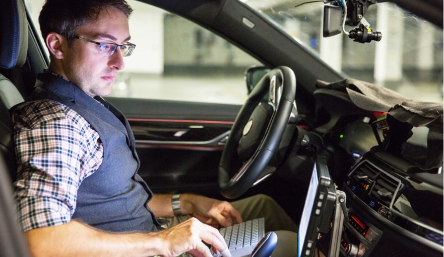 BMW self-driving technology